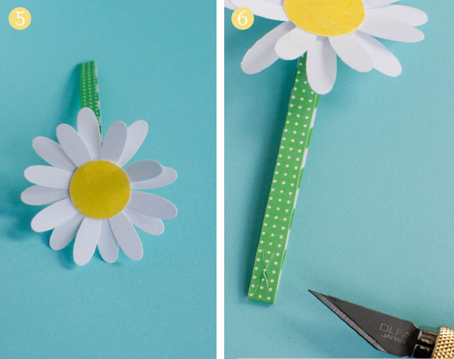 how to make a daisy chain out of paper flower paper chain